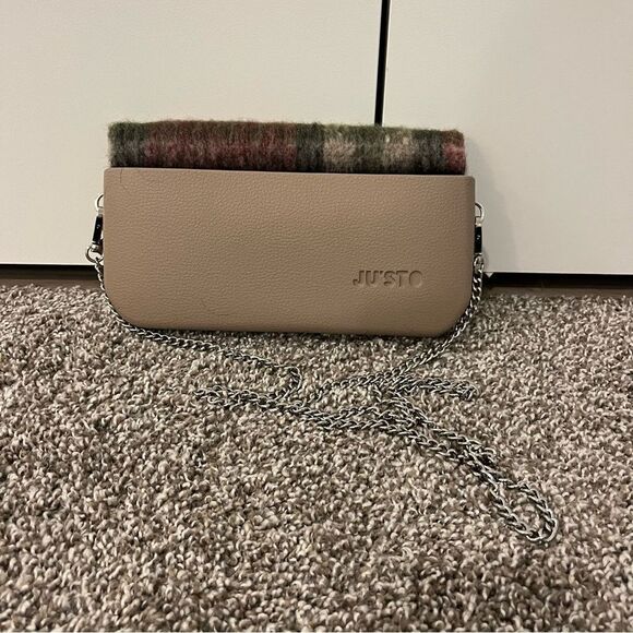 Beige and Plaid Women's Bag - Picture 6 of 11